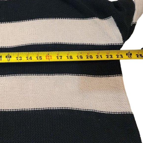 Ann Taylor striped knit sweater Size M - Picture 8 of 9